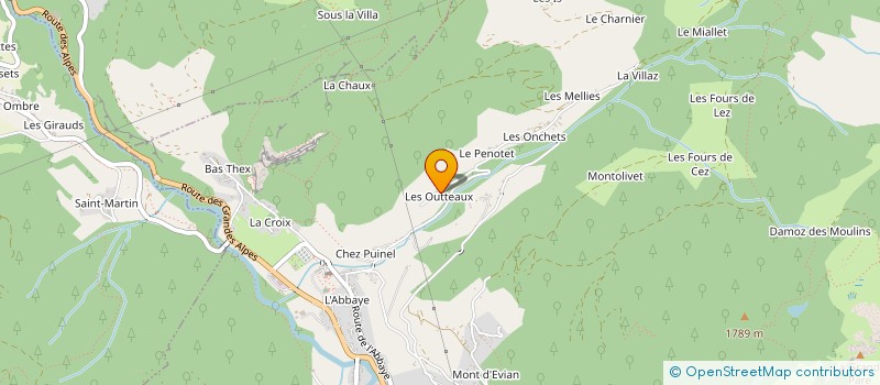 localisation de l'entreprise SCI AILOCHE  SAINT-JEAN-D AULPS