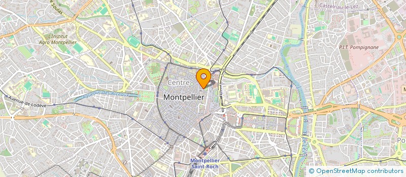 localisation de l'entreprise SCI AIM à MONTPELLIER