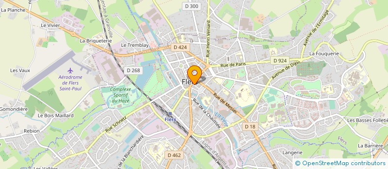 localisation de l'entreprise SCI AIMA à FLERS
