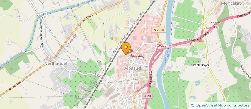 localisation de l'entreprise SCI AIMAJU  MONTAUBAN