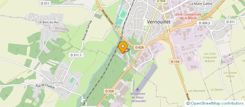 localisation de l'entreprise SCI AIME CEZAIRE à VERNOUILLET