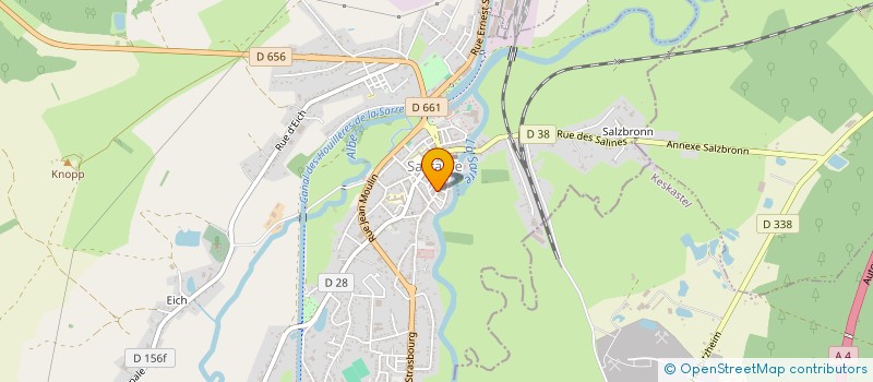 localisation de l'entreprise SCI AIME DUBUISSON à SARRALBE