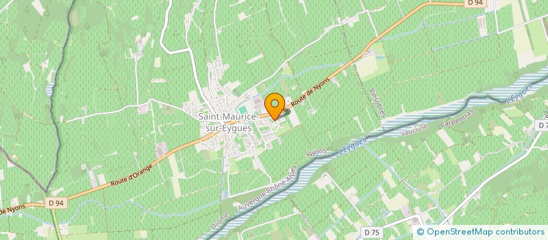 localisation de l'entreprise SCI AIME ET NICOLLE  SAINT-MAURICE-SUR-EYGUES