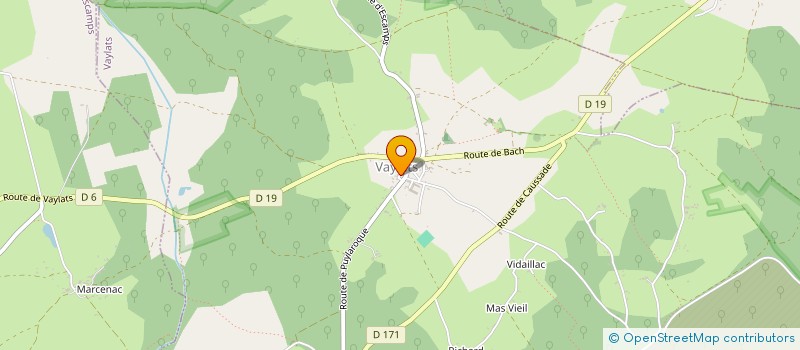 localisation de l'entreprise SCI AIME ET REMY SILVESTRE  BELFORT DU QUERCY