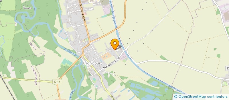 localisation de l'entreprise SCI AIME LJ  FRIGNICOURT