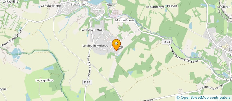 localisation de l'entreprise SCI AIME-MASSON  SAINT-VINCENT-SUR-GRAON