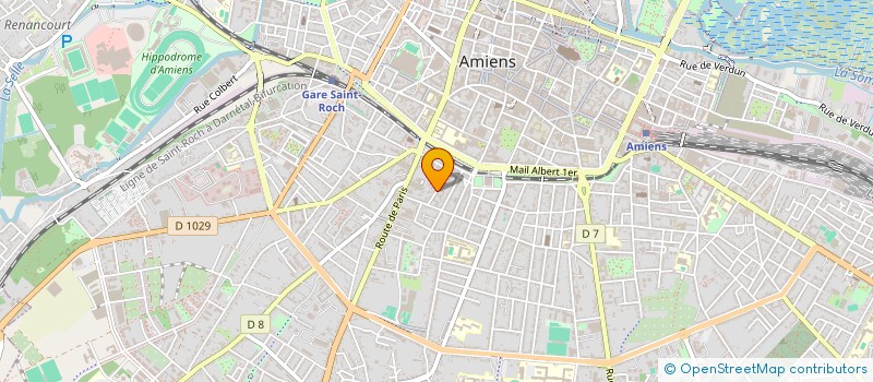 localisation de l'entreprise SCI AIME MERCHEZ à AMIENS