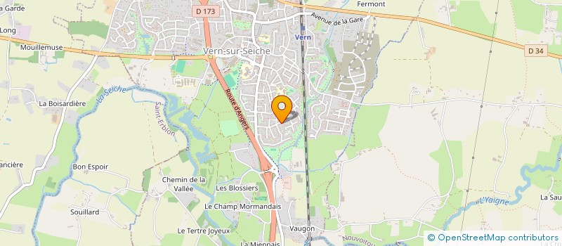 localisation de l'entreprise SCI AIMEE DELAUNAY  DOMLOUP