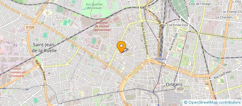 localisation de l'entreprise SCI AIMEE LUCIEN SARRANT ET FILS à ORLEANS