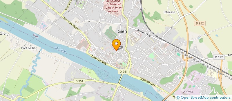 localisation de l'entreprise SCI AIMEL à GIEN