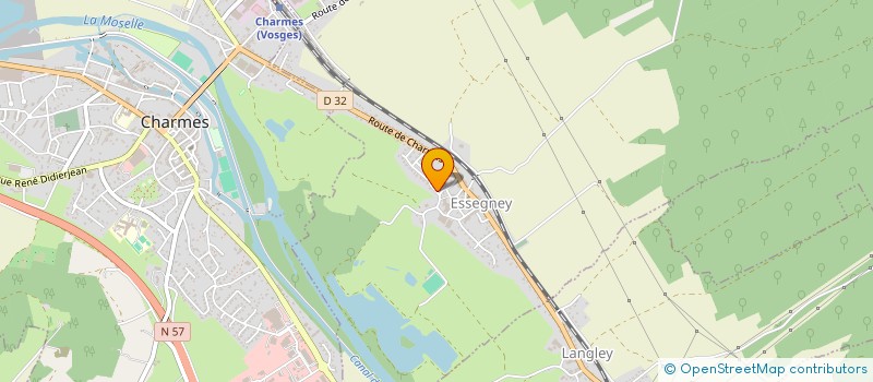 localisation de l'entreprise SCI AIMONIN  ESSEGNEY