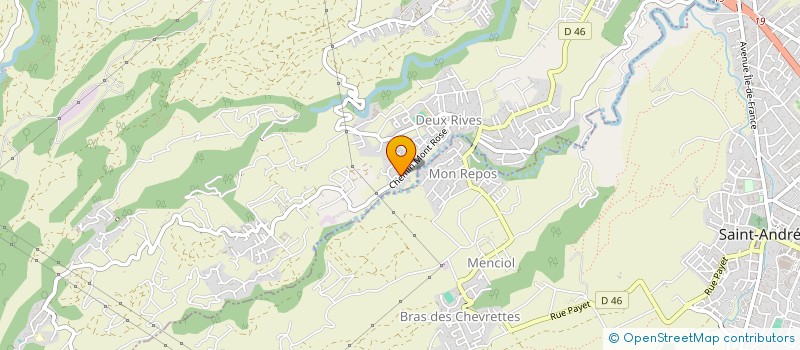 localisation de l'entreprise SCI AINA à SAINTE-SUZANNE