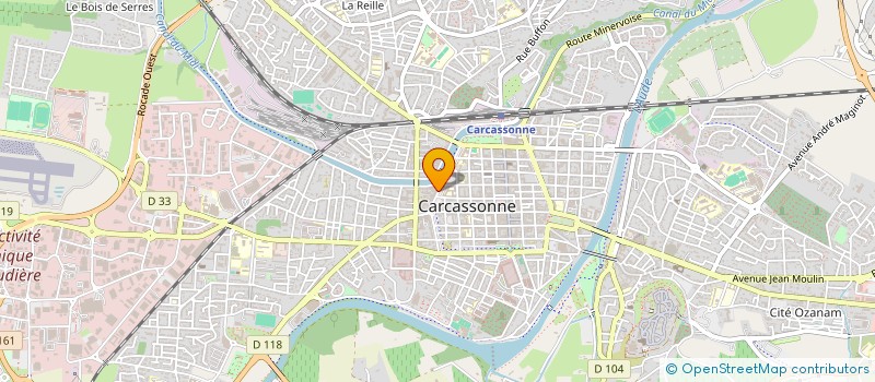 localisation de l'entreprise SCI AINO à CARCASSONNE