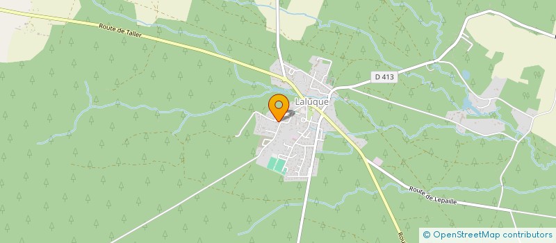 localisation de l'entreprise SCI AINOA  LALUQUE