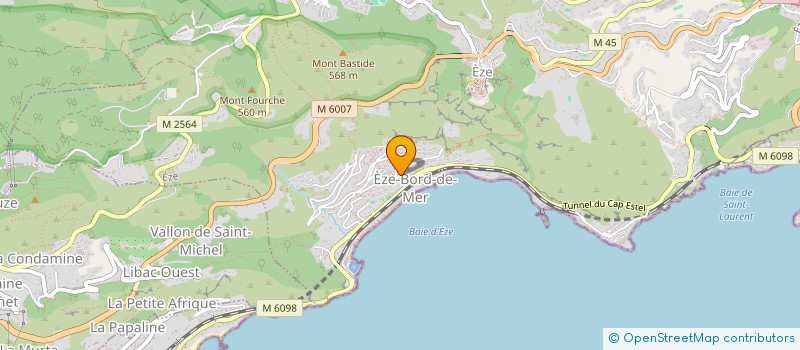 localisation de l'entreprise SCI AINSWICK  EZE