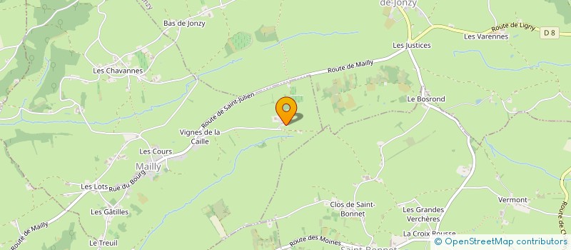 localisation de l'entreprise SCI AINVEST  MAILLY