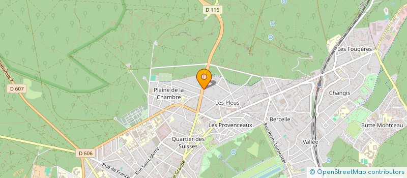 localisation de l'entreprise SCI AIQA  FONTAINEBLEAU