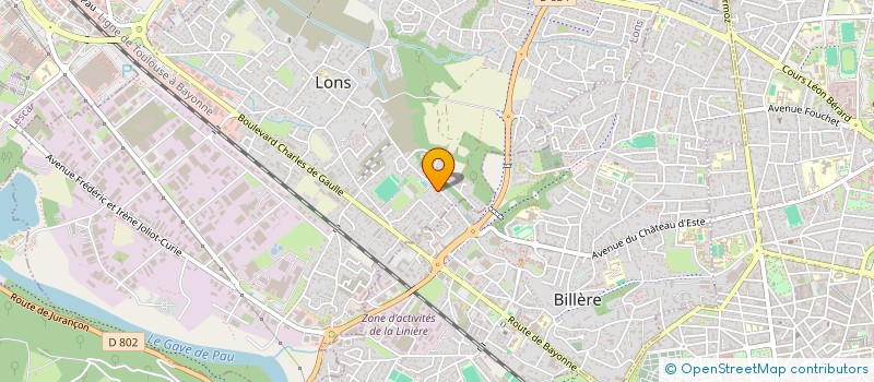 localisation de l'entreprise SCI AIR à LONS
