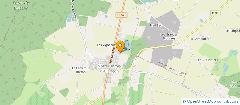 localisation de l'entreprise SCI AIR BO D HIER  TERRANJOU