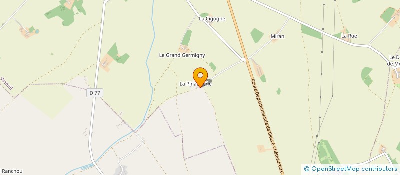 localisation de l'entreprise SCI AIR CAR  VINEUIL