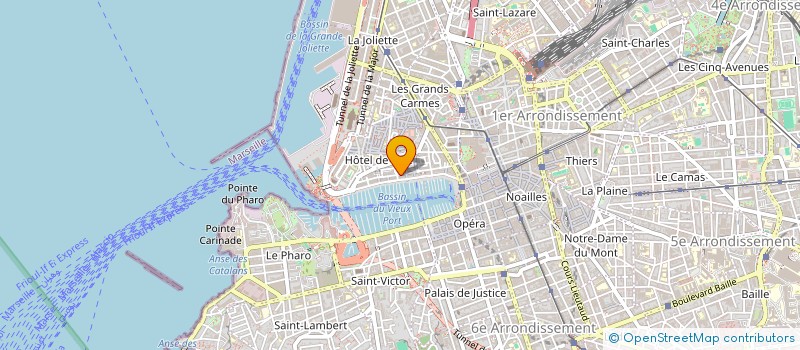 localisation de l'entreprise SCI AIR EMBRUME VP  MARSEILLE