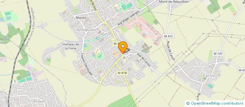 localisation de l'entreprise SCI AIR ET EAU  ANNULLIN