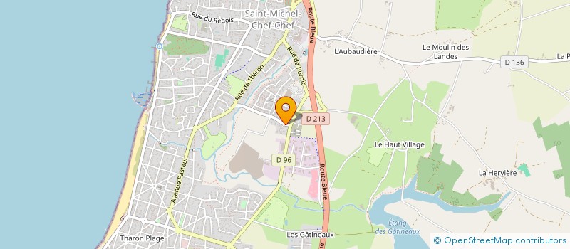 localisation de l'entreprise SCI AIR ET MER  SAINT-MICHEL-CHEF-CHEF