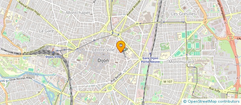localisation de l'entreprise SCI AIR & MER à DIJON