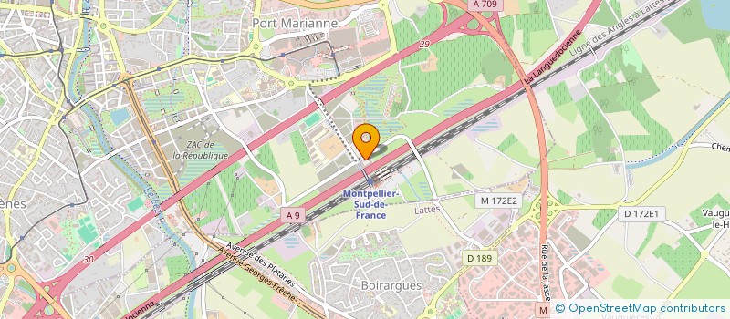 localisation de l'entreprise SCI AIR PUR à MONTPELLIER