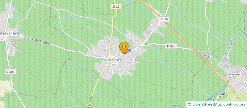 localisation de l'entreprise SCI AIRAIN  GINESTAS