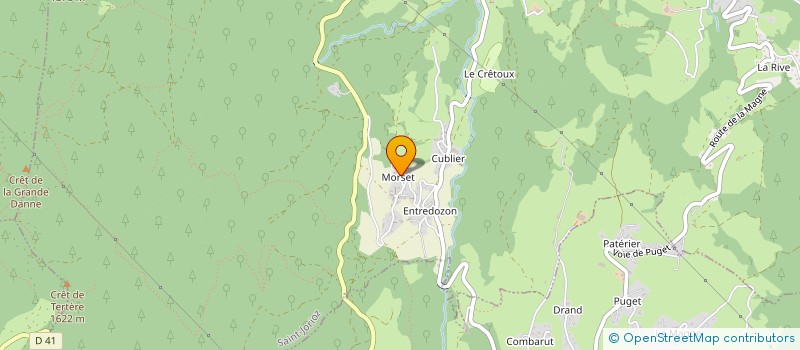 localisation de l'entreprise SCI AIRBO  SAINT-JORIOZ