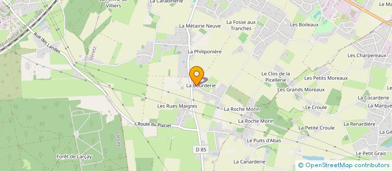 localisation de l'entreprise SCI AIREDAMIS  VERETZ