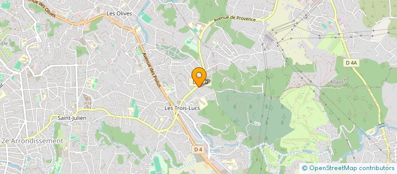 localisation de l'entreprise SCI AIRELLE à MARSEILLE