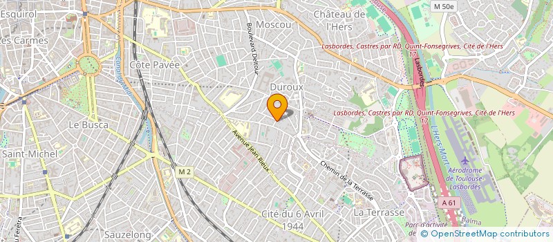 localisation de l'entreprise SCI AIRELLES à TOULOUSE