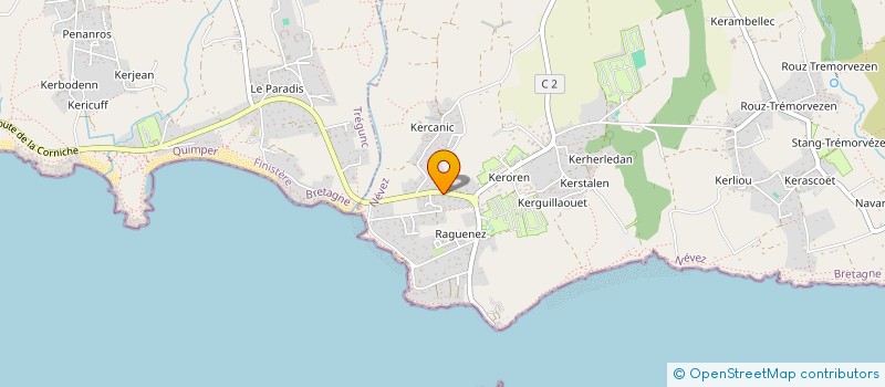 localisation de l'entreprise SCI AIREN  NEVEZ