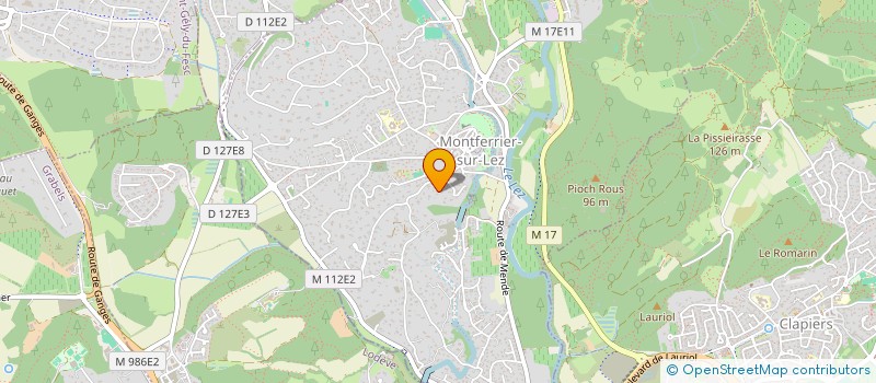 localisation de l'entreprise SCI AIRES  MONTFERRIER-SUR-LEZ