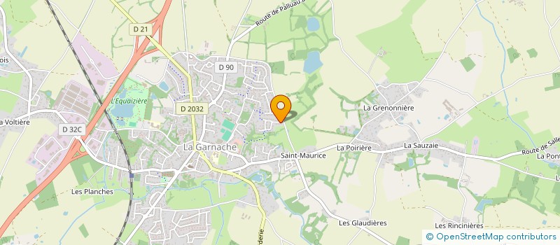 localisation de l'entreprise SCI AIRFAMILY  LA GARNACHE