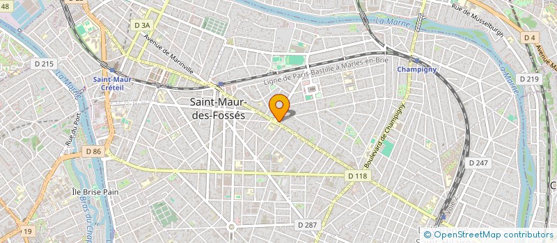 localisation de l'entreprise SCI AIRIX à SAINT-MAUR-DES-FOSSES