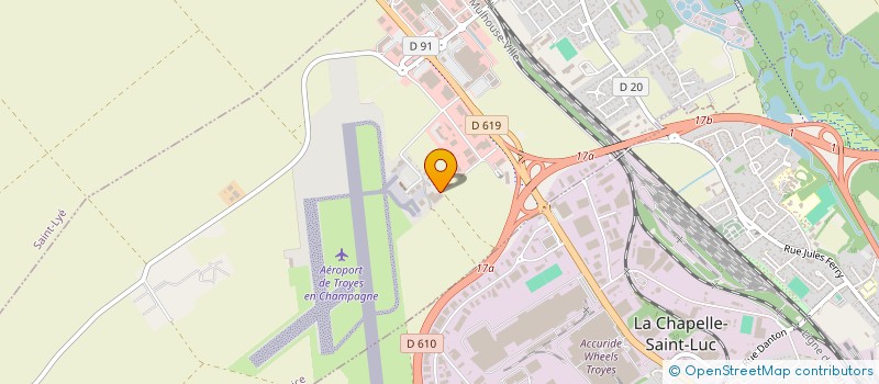 localisation de l'entreprise SCI AIRPORT à BARBEREY-SAINT-SULPICE
