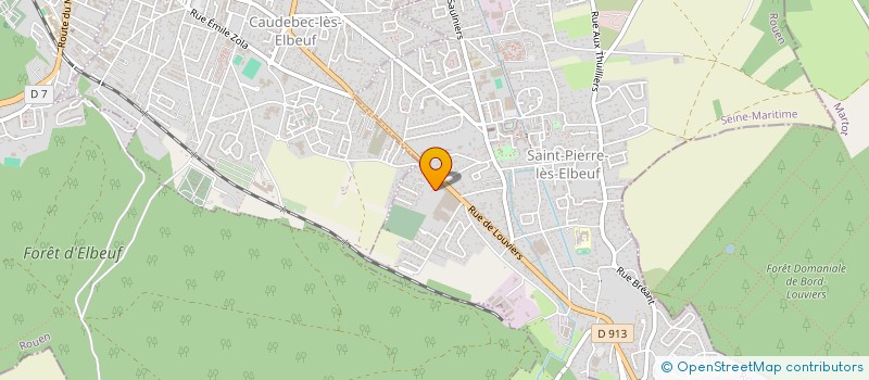 localisation de l'entreprise SCI AIT  SAINT-PIERRE-LES-ELBEUF