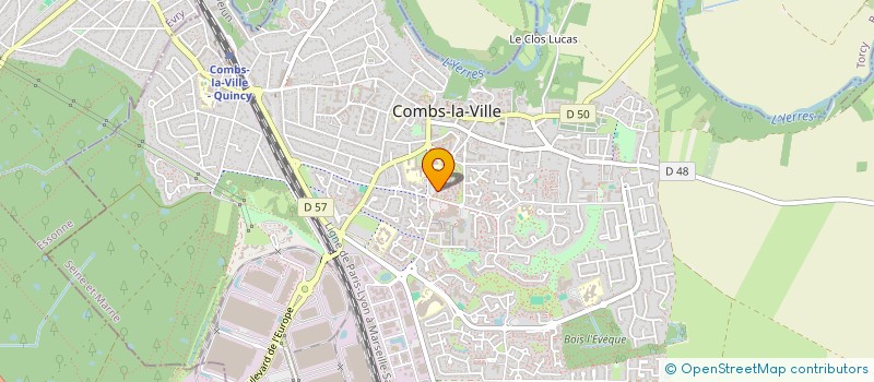 localisation de l'entreprise SCI AIT-HADJI  COMBS-LA-VILLE