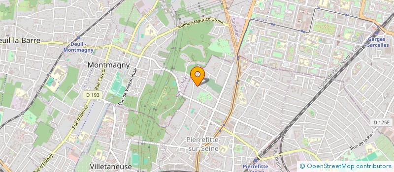 localisation de l'entreprise SCI AIT MOUHOUB à PIERREFITTE-SUR-SEINE