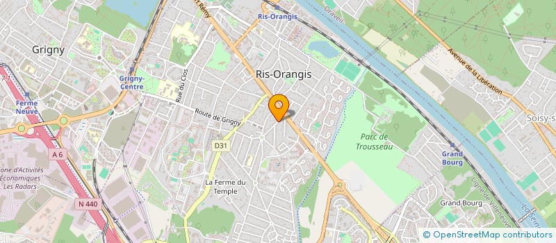 localisation de l'entreprise SCI AIT SAID ERYALLEN à RIS-ORANGIS