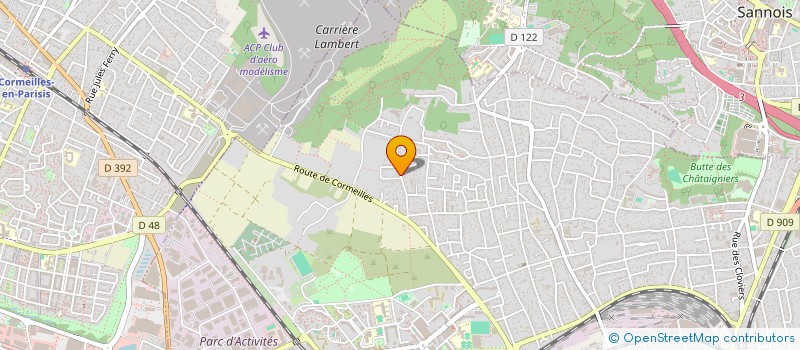 localisation de l'entreprise SCI AIT-SALAH  ARGENTEUIL