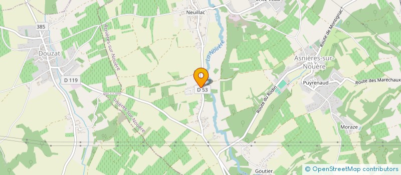 localisation de l'entreprise SCI AIT SLIMANE COLIN à ASNIERES-SUR-NOUERE
