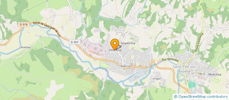 localisation de l'entreprise SCI AITALABA  SAINT-PEE-SUR-NIVELLE