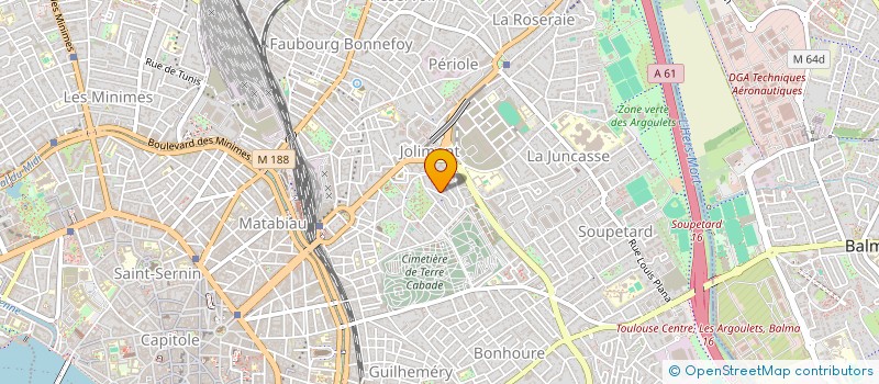 localisation de l'entreprise SCI AIWB à TOULOUSE