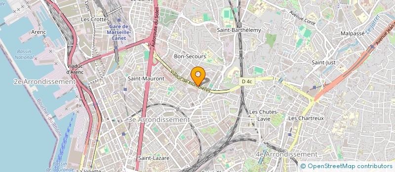localisation de l'entreprise SCI AIX à MARSEILLE