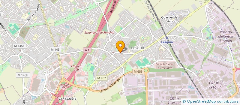 localisation de l'entreprise SCI AIX BELLEVUE à LESQUIN