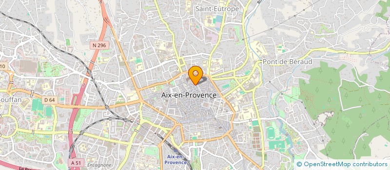 localisation de l'entreprise SCI AIX CENTER à AIX-EN-PROVENCE